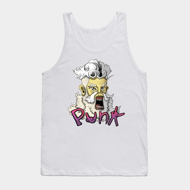 Old punk Tank Top by kuz512